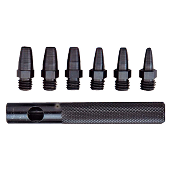 KL-108 6PC Changeable Hollow Punch Set